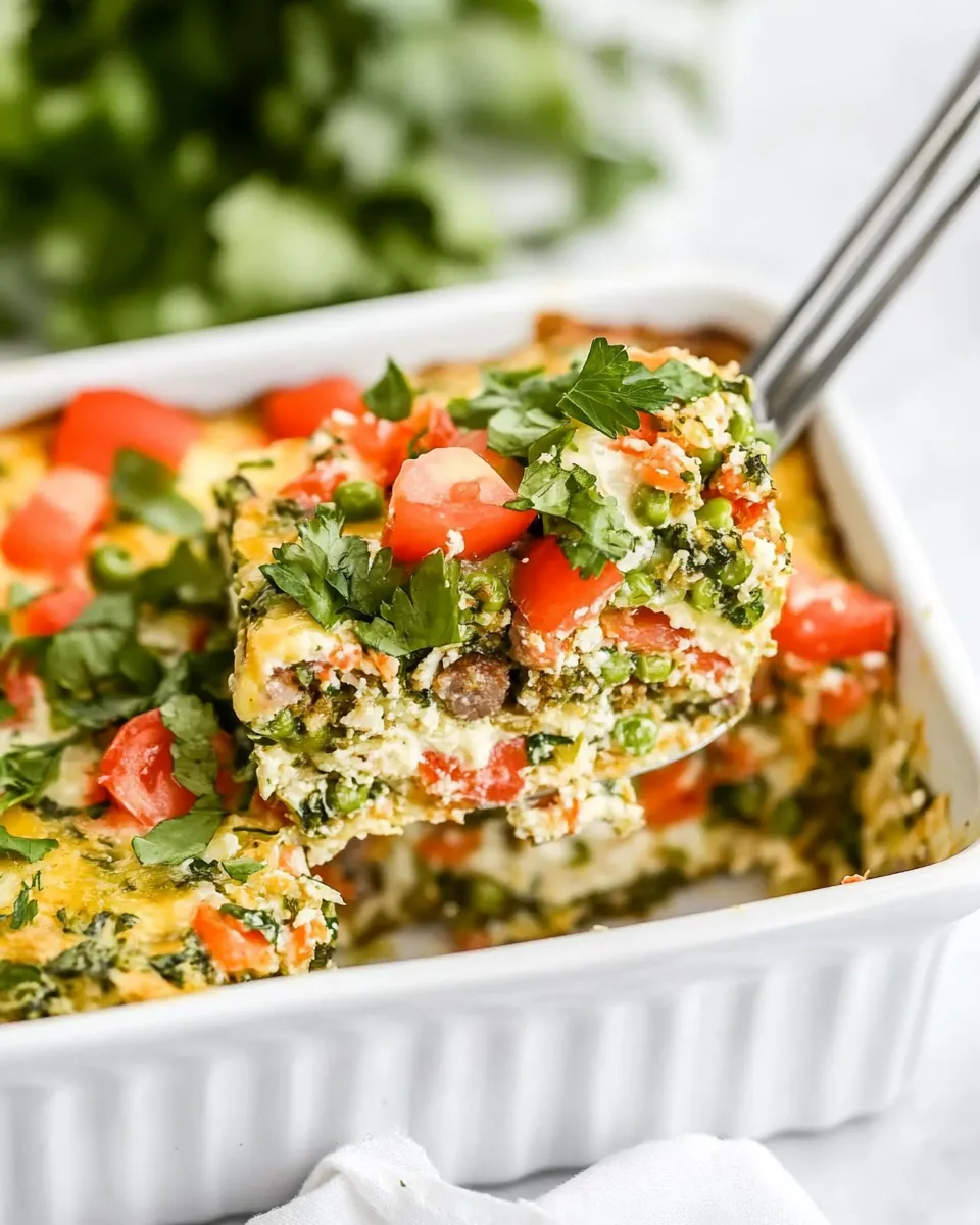 Easy Keto Breakfast Casserole recipe photo