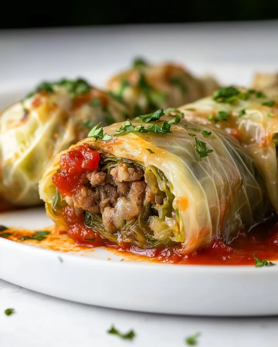 Easy Keto Cabbage Rolls recipe photo