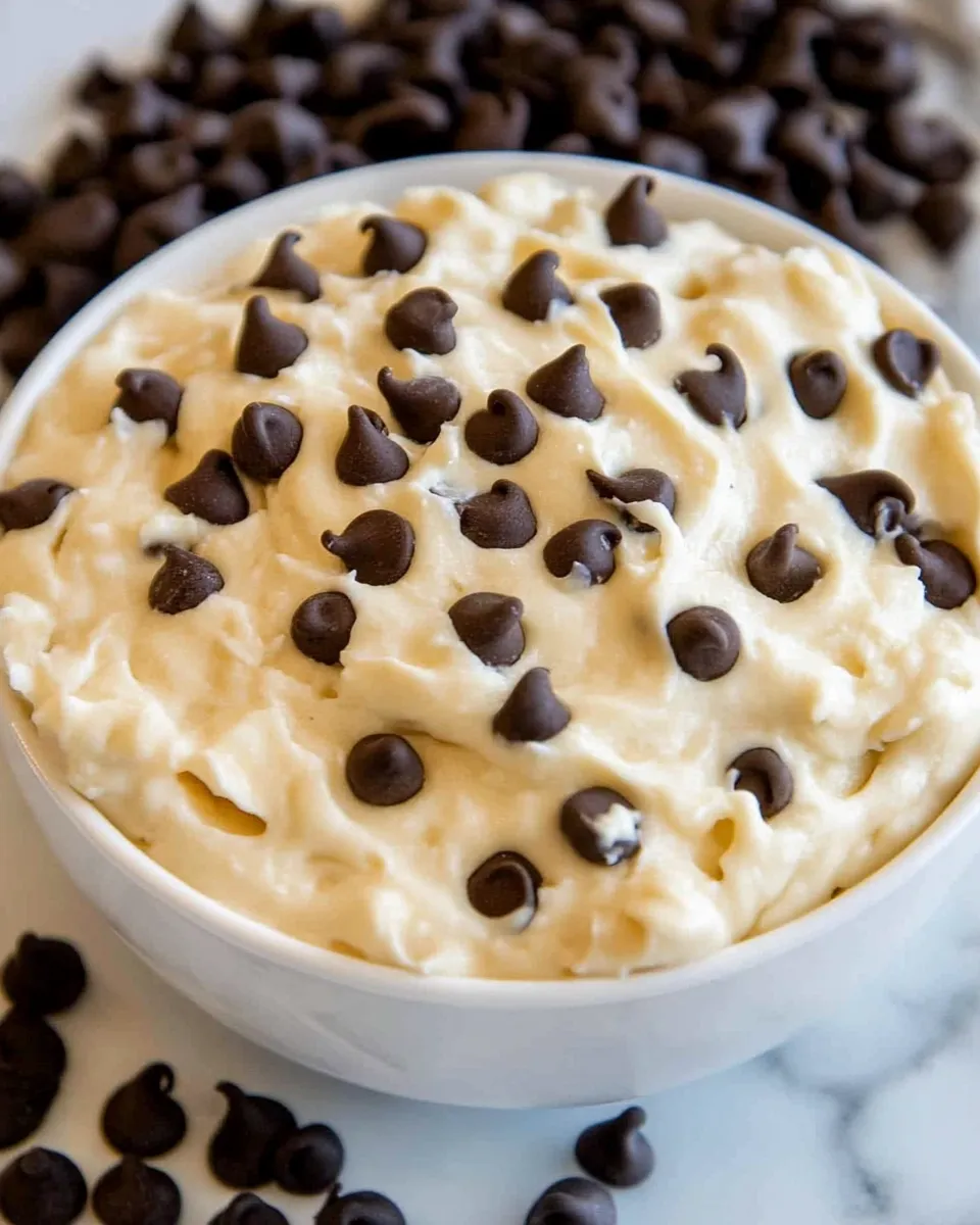 Classic Keto Cookie Dough Dip dish photo