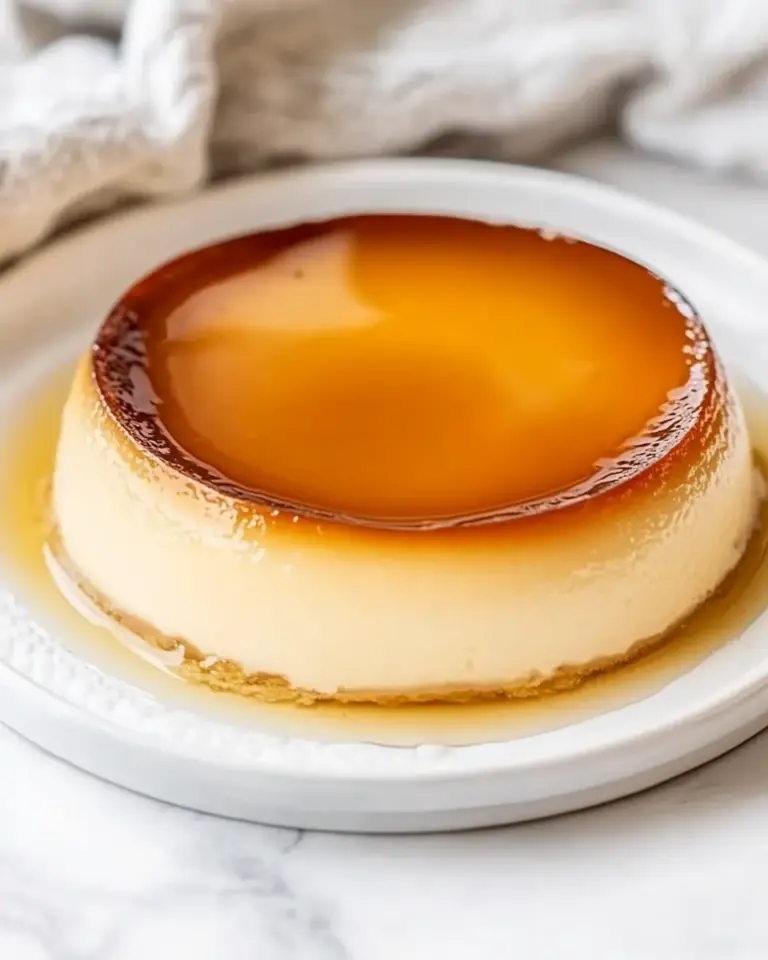 Homemade Keto Flan photo