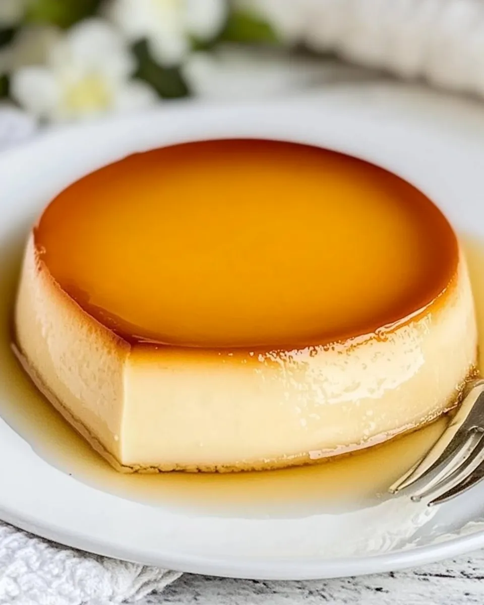 Classic Keto Flan image