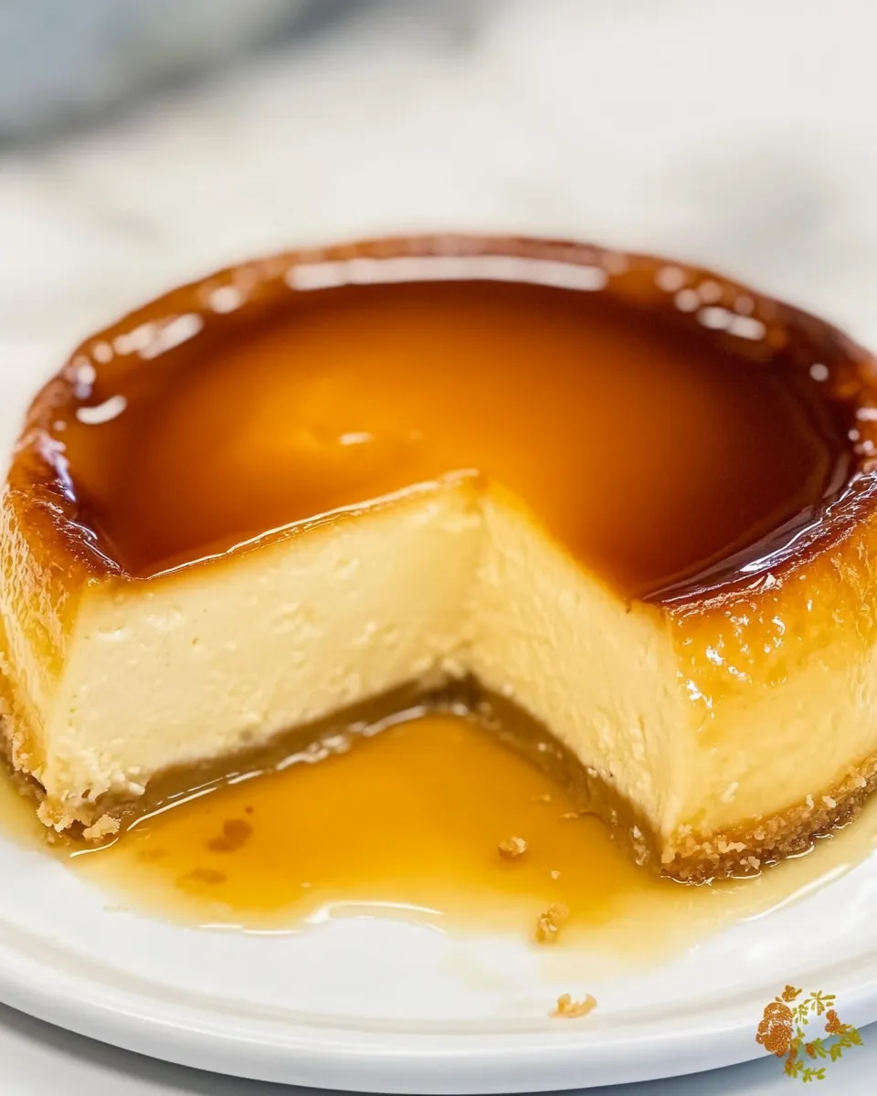 Easy Keto Flan recipe photo