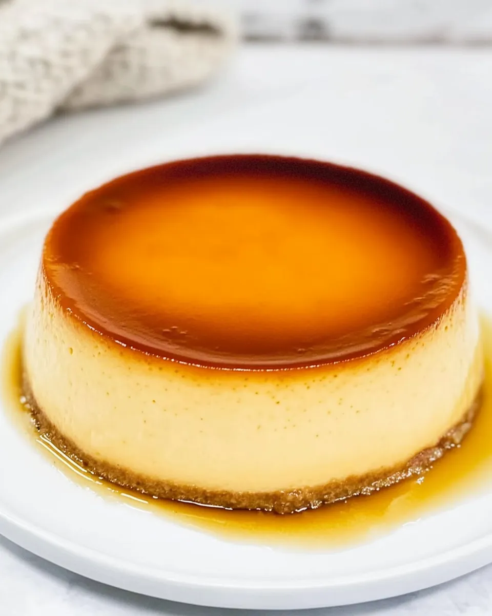 Delicious Keto Flan dish photo