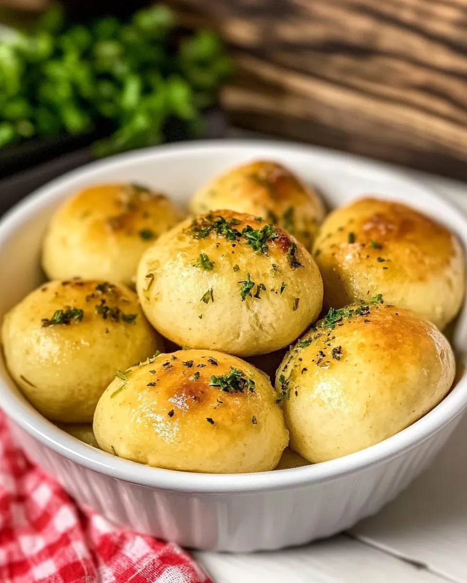 Easy Keto Garlic Rolls recipe photo