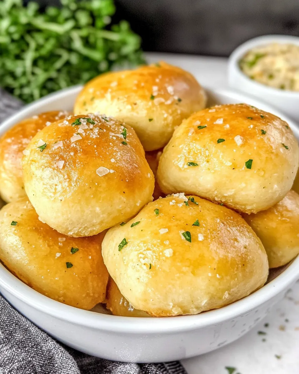Delicious Keto Garlic Rolls dish photo