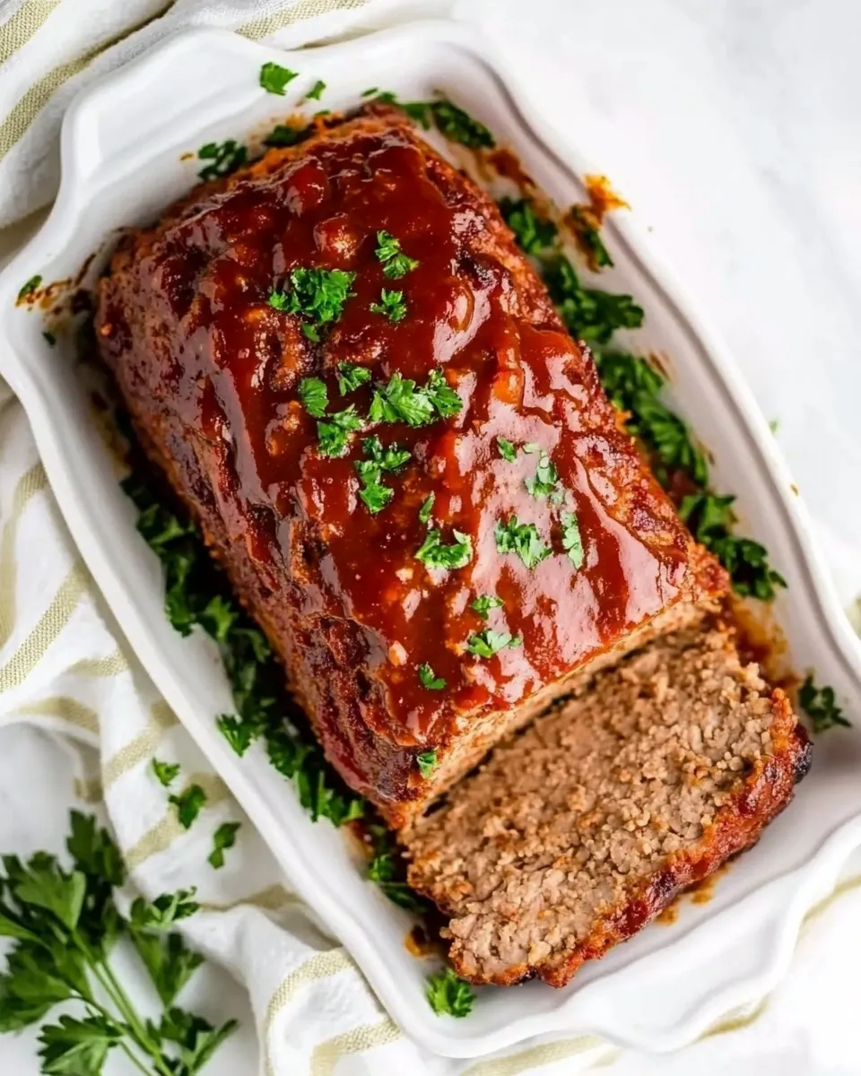 Classic Keto Meatloaf dish photo
