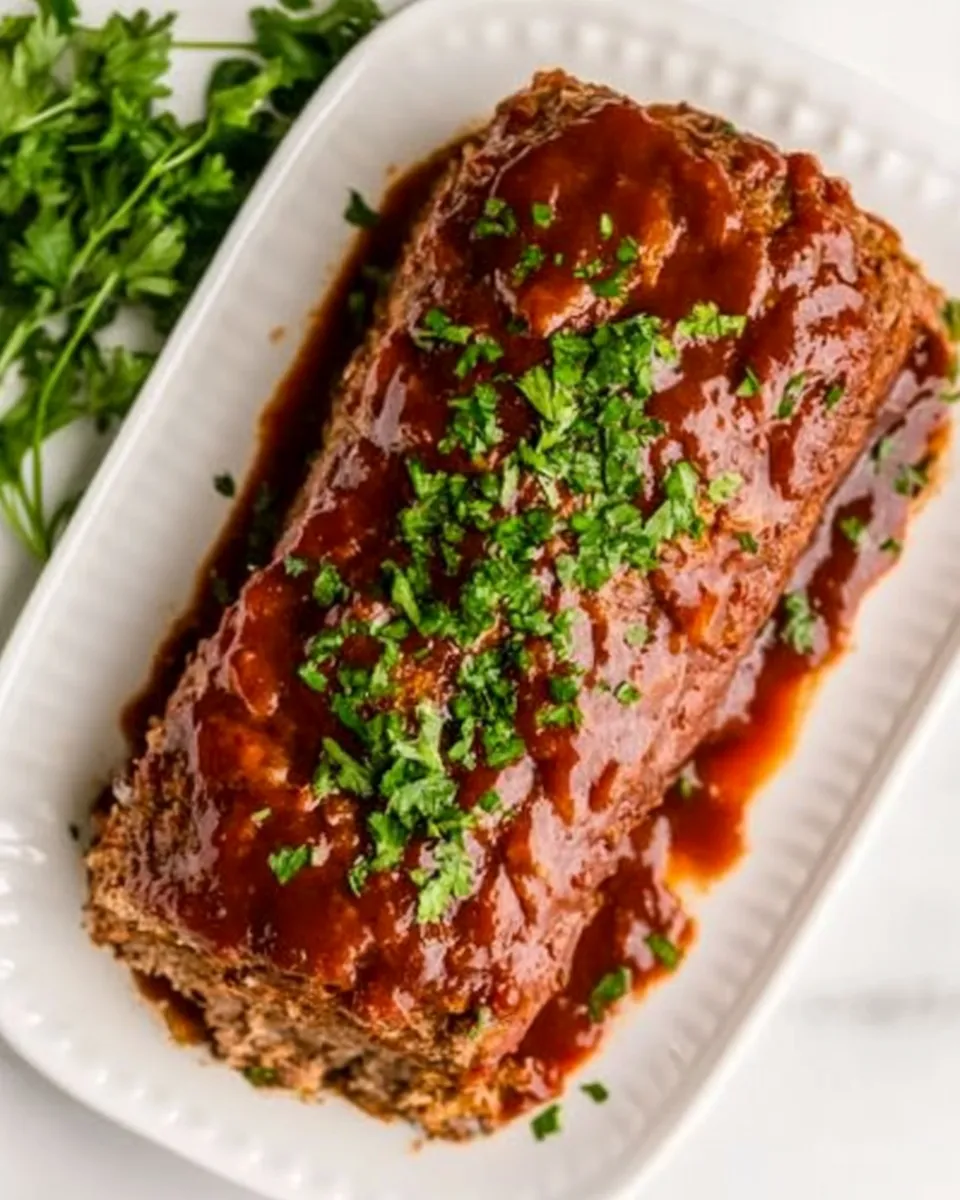 Delicious Keto Meatloaf plate image