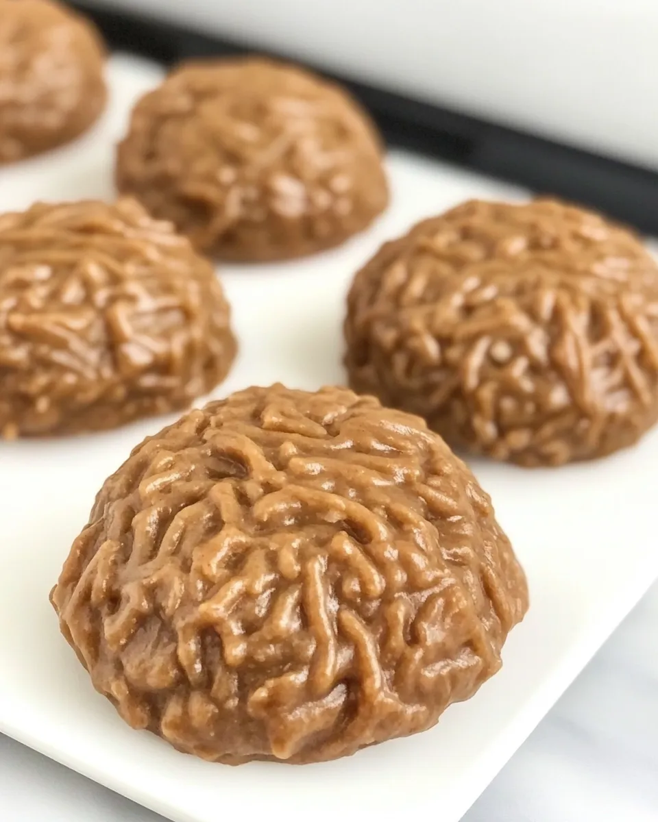 Homemade Keto No Bake Cookies photo
