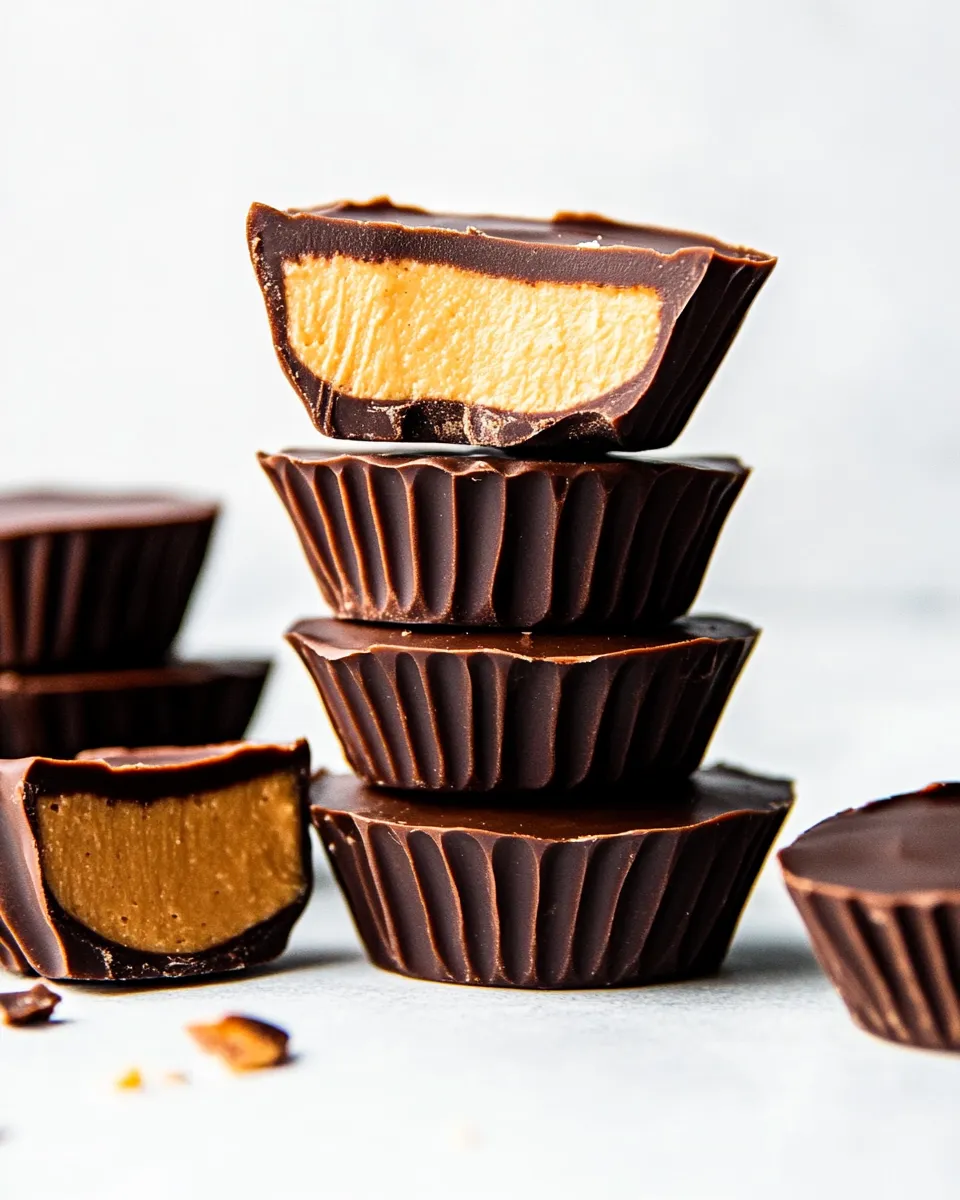 Easy Keto Peanut Butter Cups recipe photo