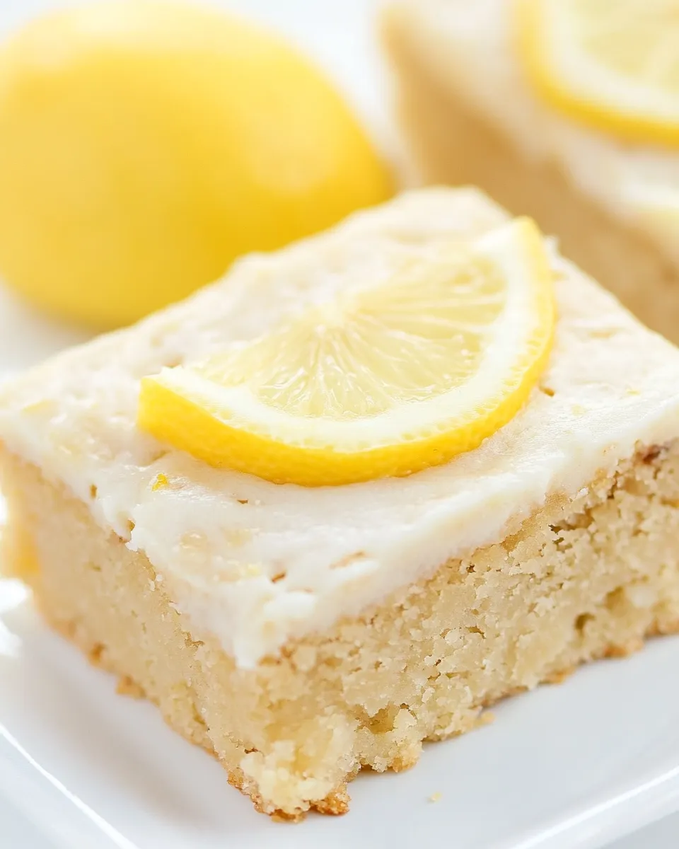 Classic Lemon Blondies image