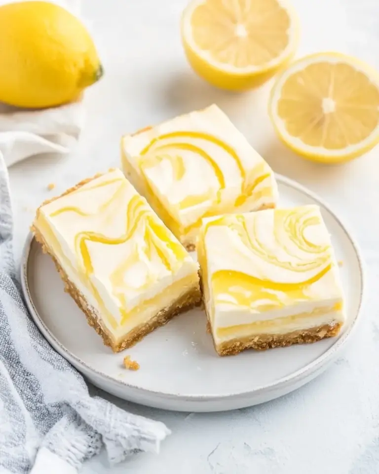 Homemade Lemon Cheesecake Bars recipe photo