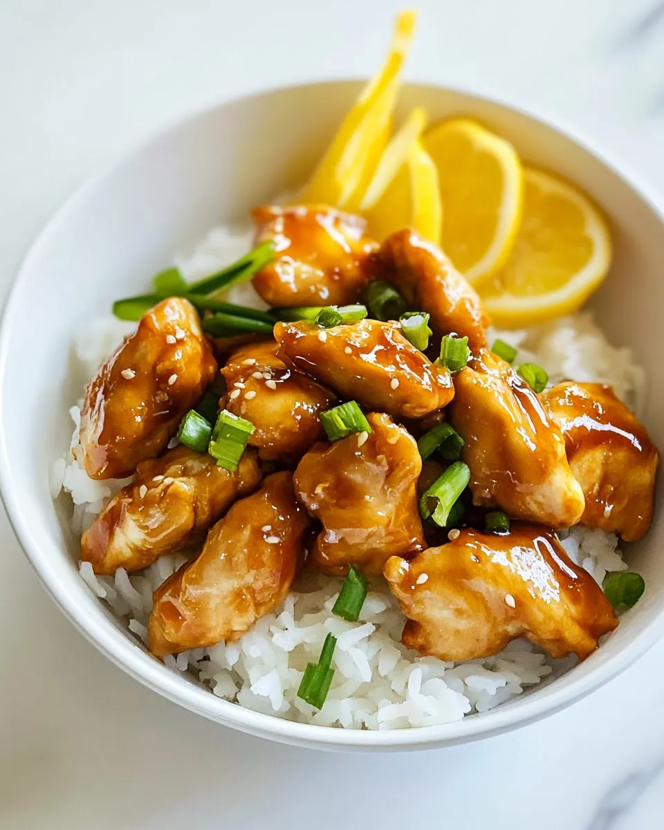 Classic Lemon Chicken (Chinese Style) recipe image