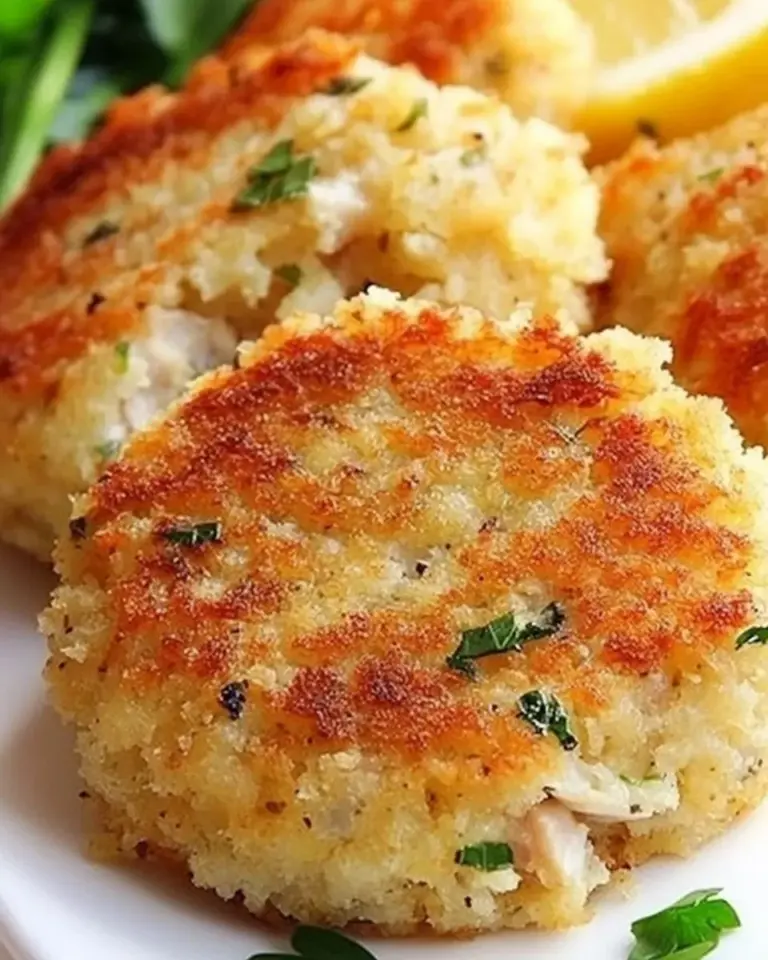 Homemade Lemon Garlic Tuna Cakes Recipe photo
