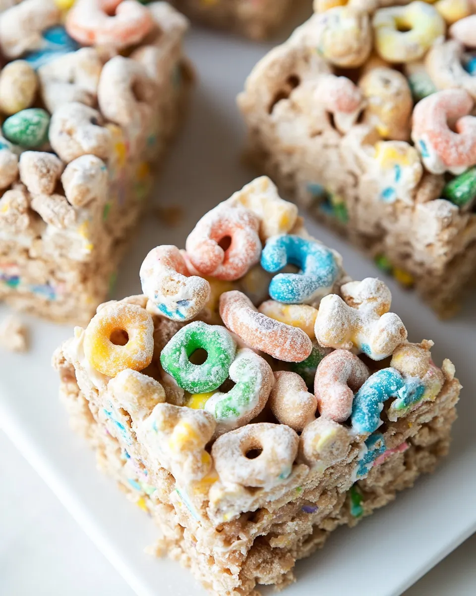 Homemade Lucky Charms Treats photo