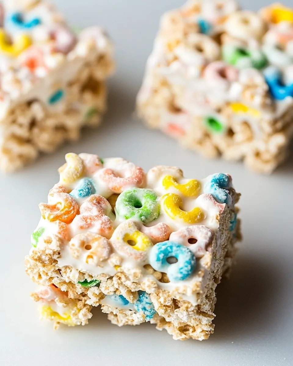 Classic Lucky Charms Treats recipe photo