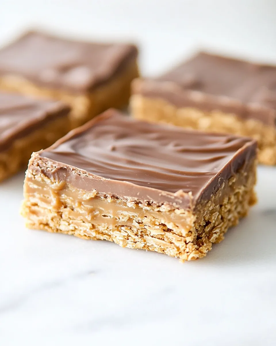 Homemade Lunch Lady Peanut Butter Bars photo