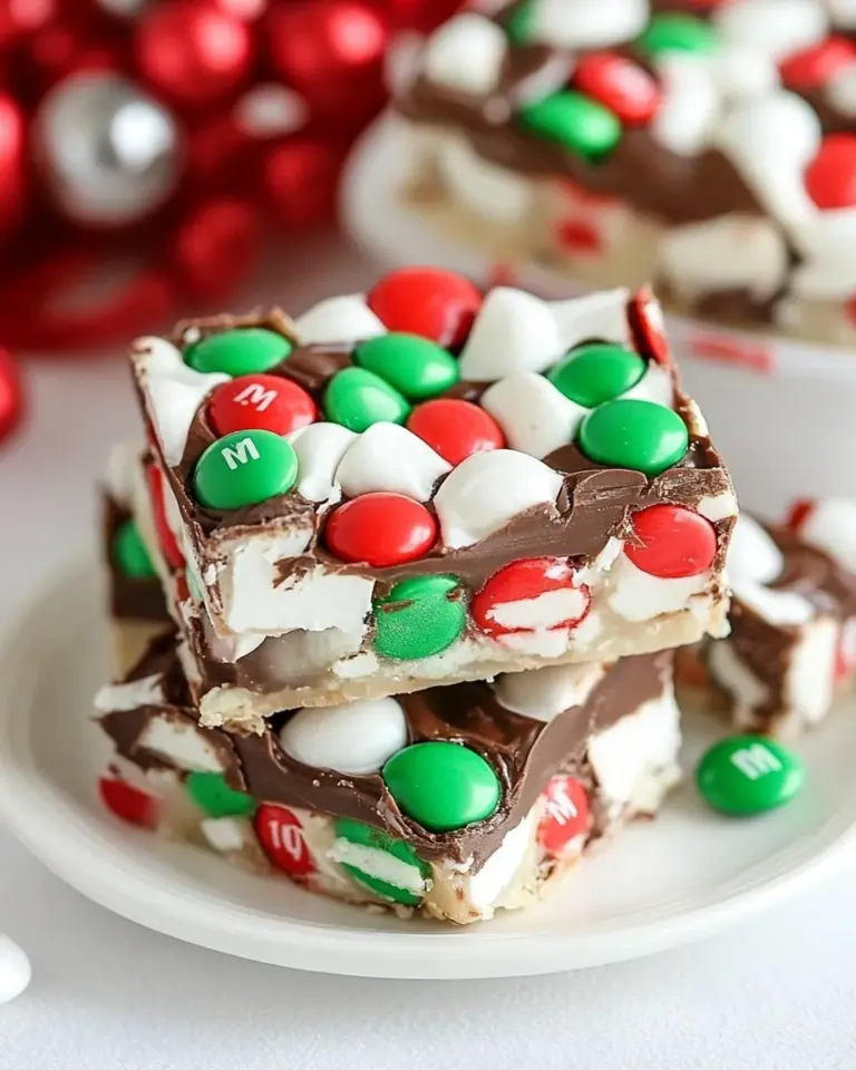 Homemade M&Ms Marshmallow Dream Bars photo