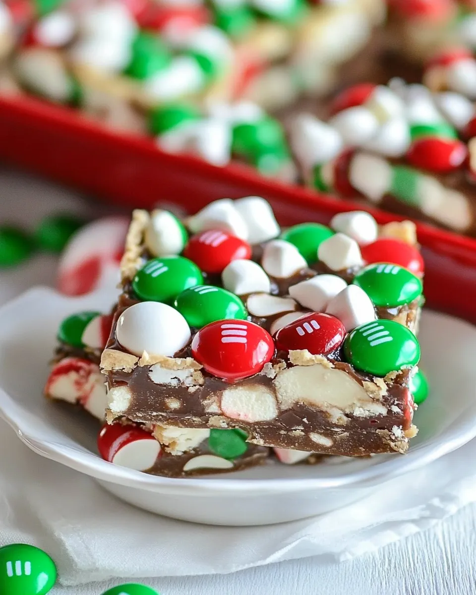 Easy M&Ms Marshmallow Dream Bars recipe photo