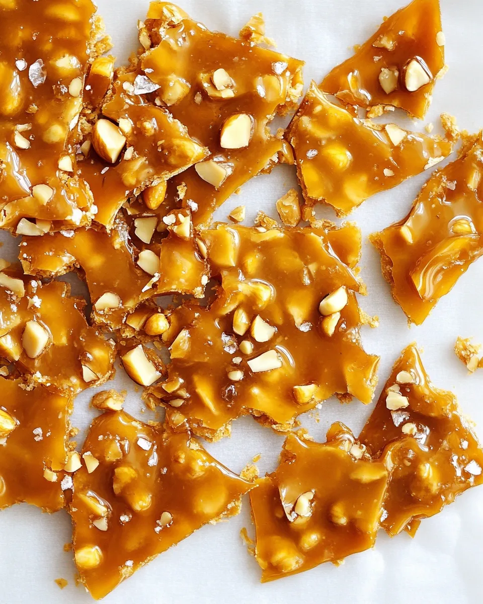 Easy Macadamia Nut Brittle dish photo