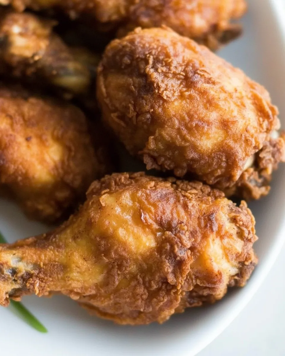 Delicious Malaysian Belacan Fried Chicken dish photo