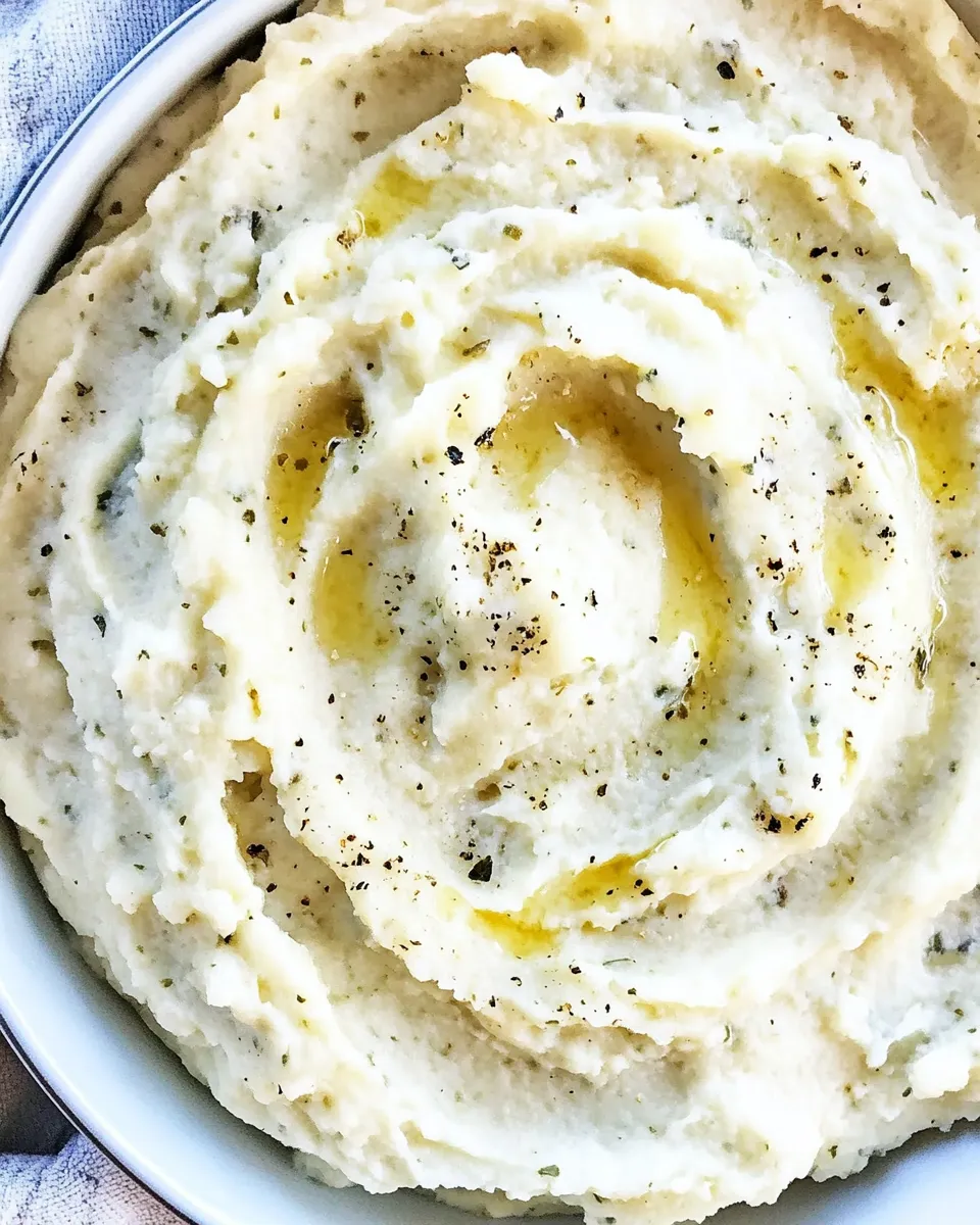 Delicious Mashed Cauliflower Recipe recipe image