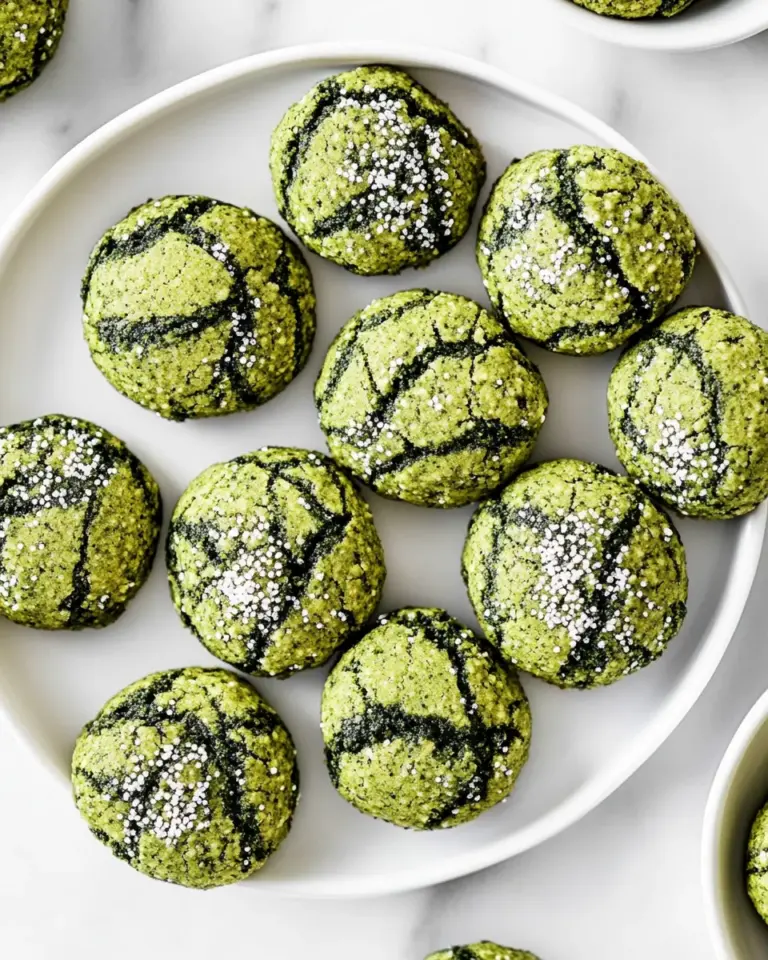 Homemade Matcha Cookies recipe photo