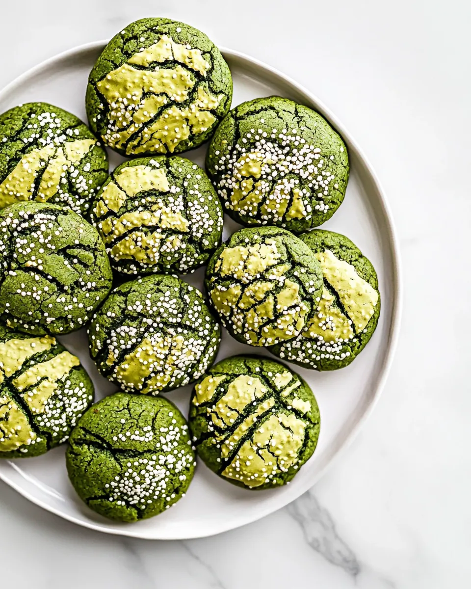 Classic Matcha Cookies dish photo