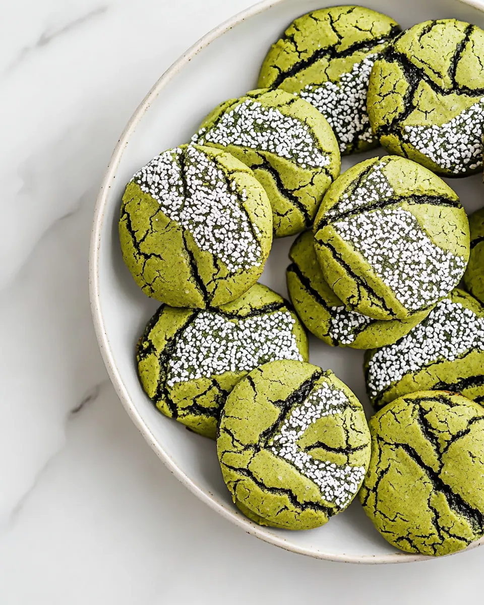 Delicious Matcha Cookies image