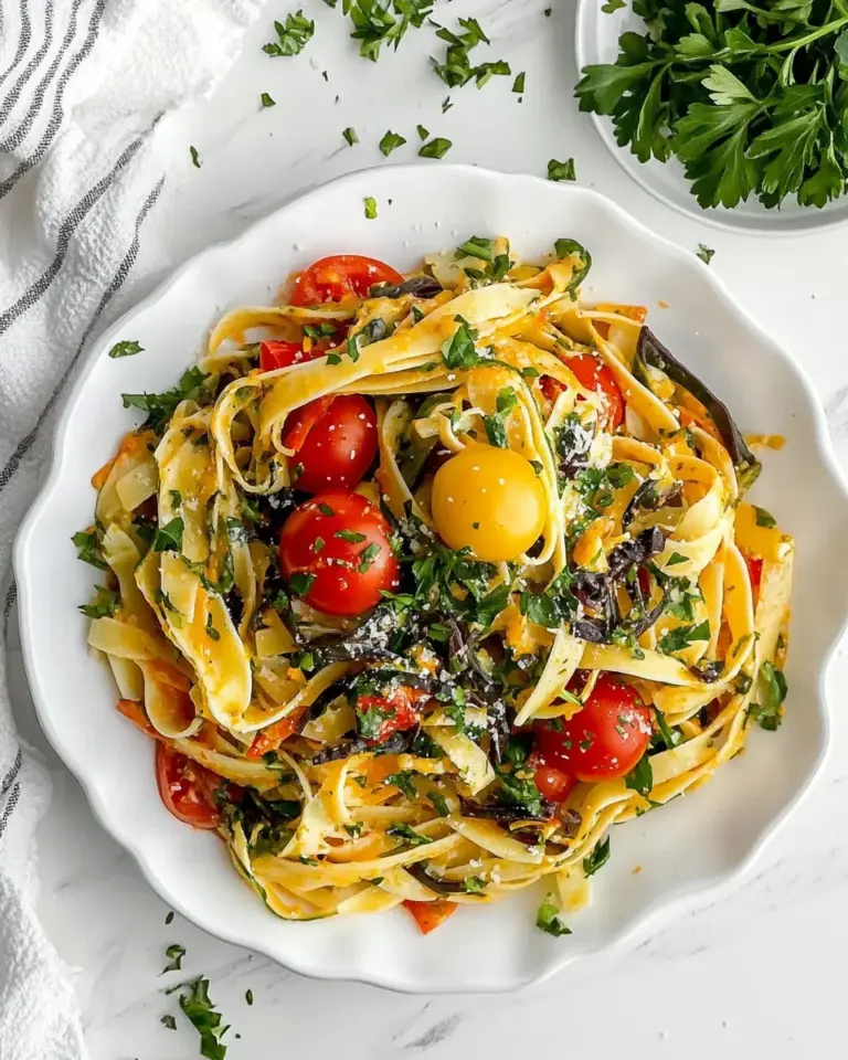 Homemade Mediterranean Pasta photo