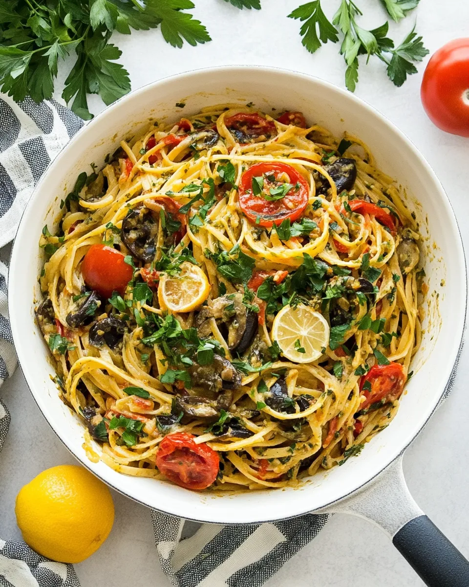 Easy Mediterranean Pasta recipe image