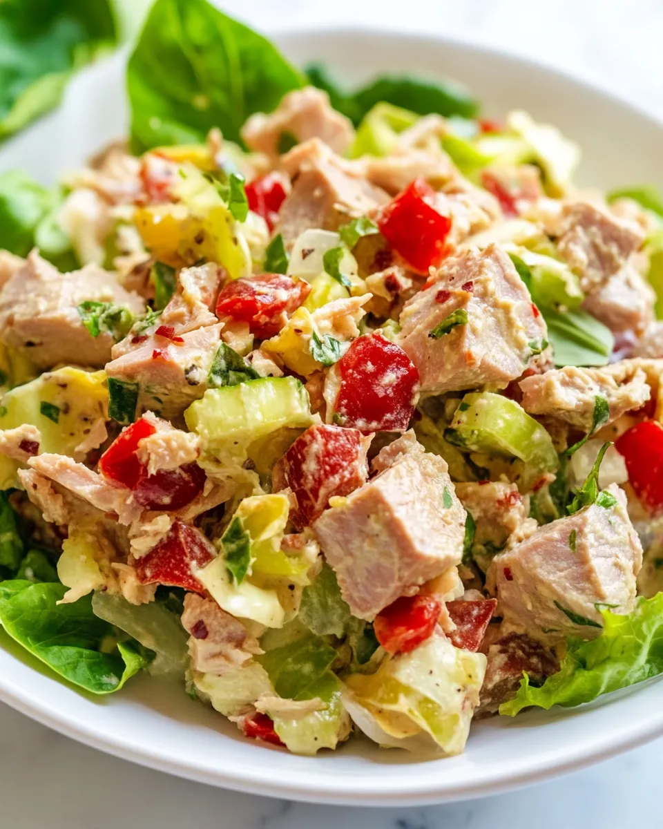 Classic Mediterranean Tuna Salad dish photo