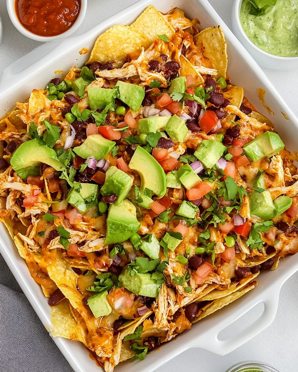 Easy Mexican Chicken Nachos recipe photo