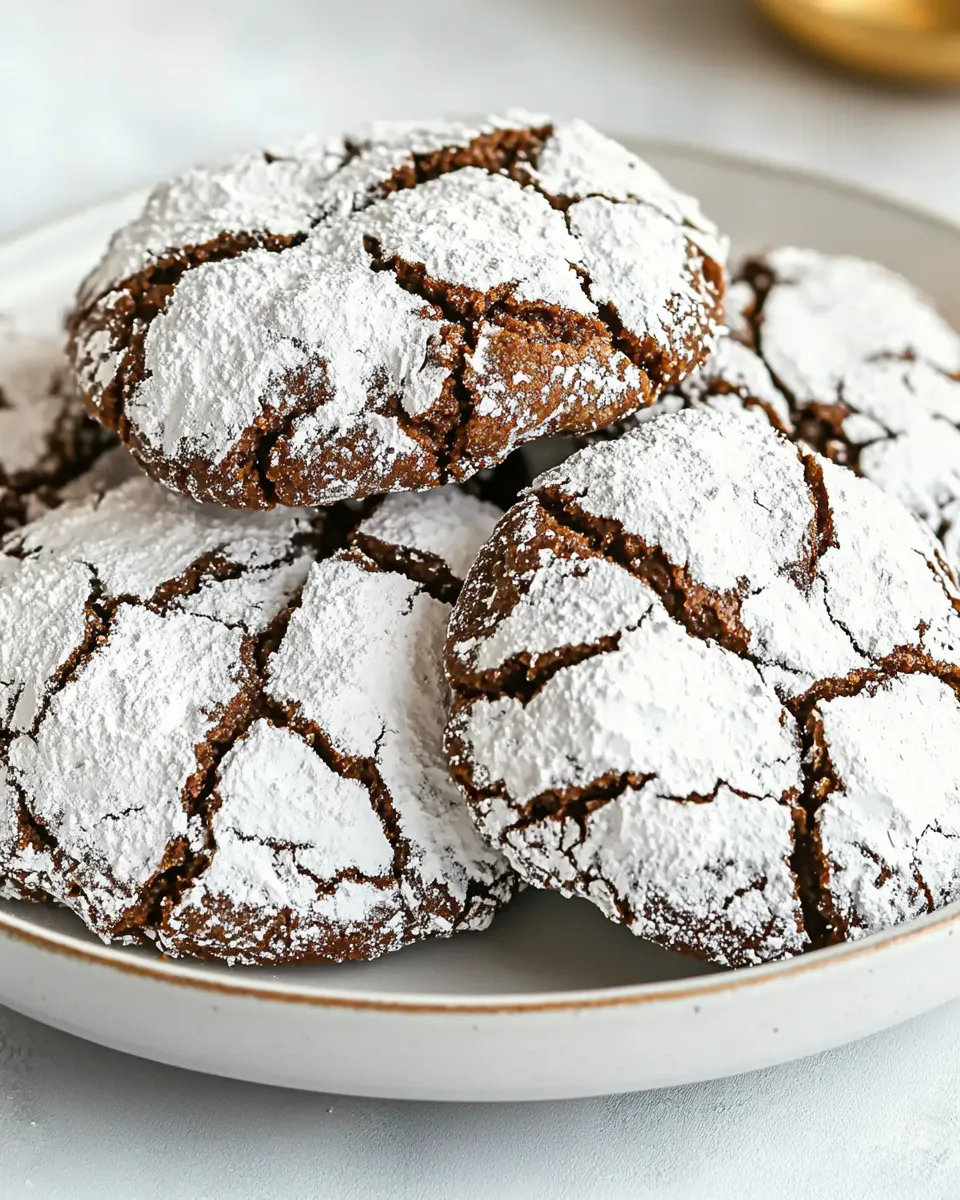 Delicious Mexican Crinkle Cookies dish photo