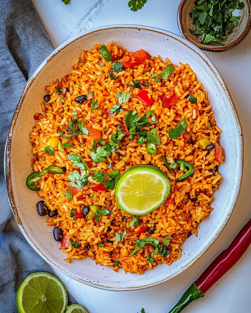Classic Mexican Fried Rice (Vegan) dish photo