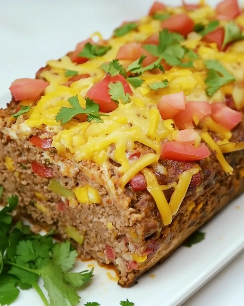 Classic Mexican Meatloaf dish photo