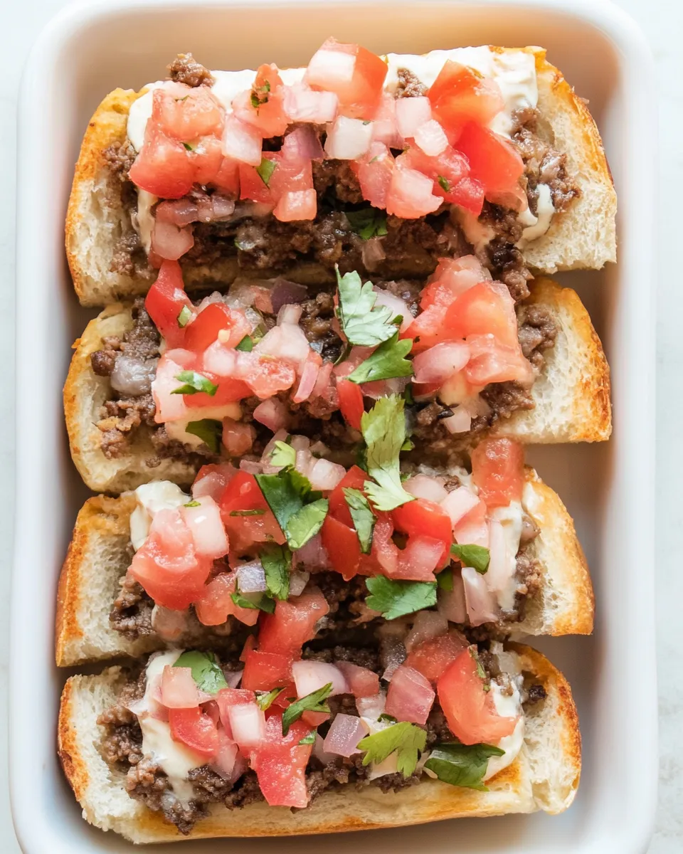 Delicious Mexican Molletes plate image