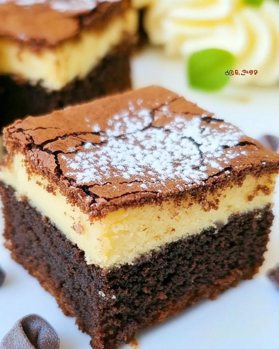 Classic Mini Brownie Butter Cake image