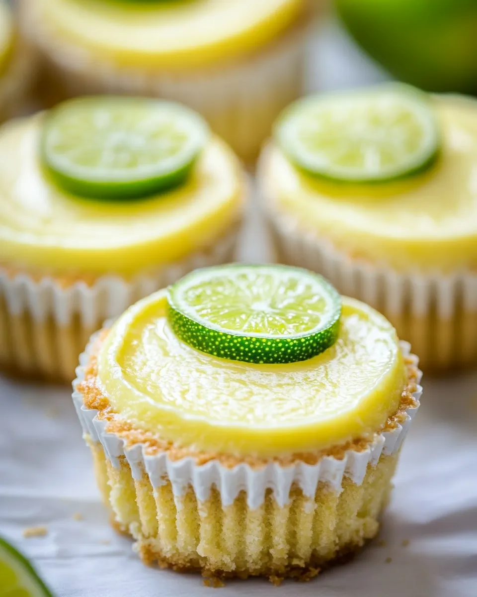 Classic Mini Key Lime Cheesecakes image