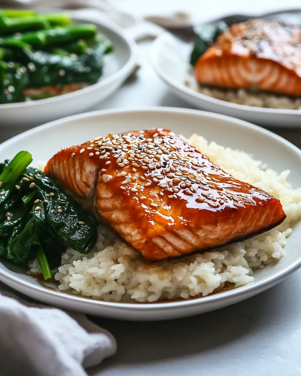 Classic Miso-Glazed Salmon image