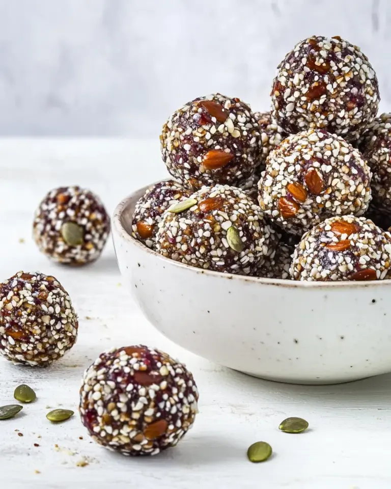 Homemade Mixed Fruit And Nut Energy Bites recipe photo