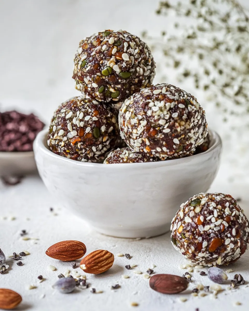 Delicious Mixed Fruit And Nut Energy Bites picture