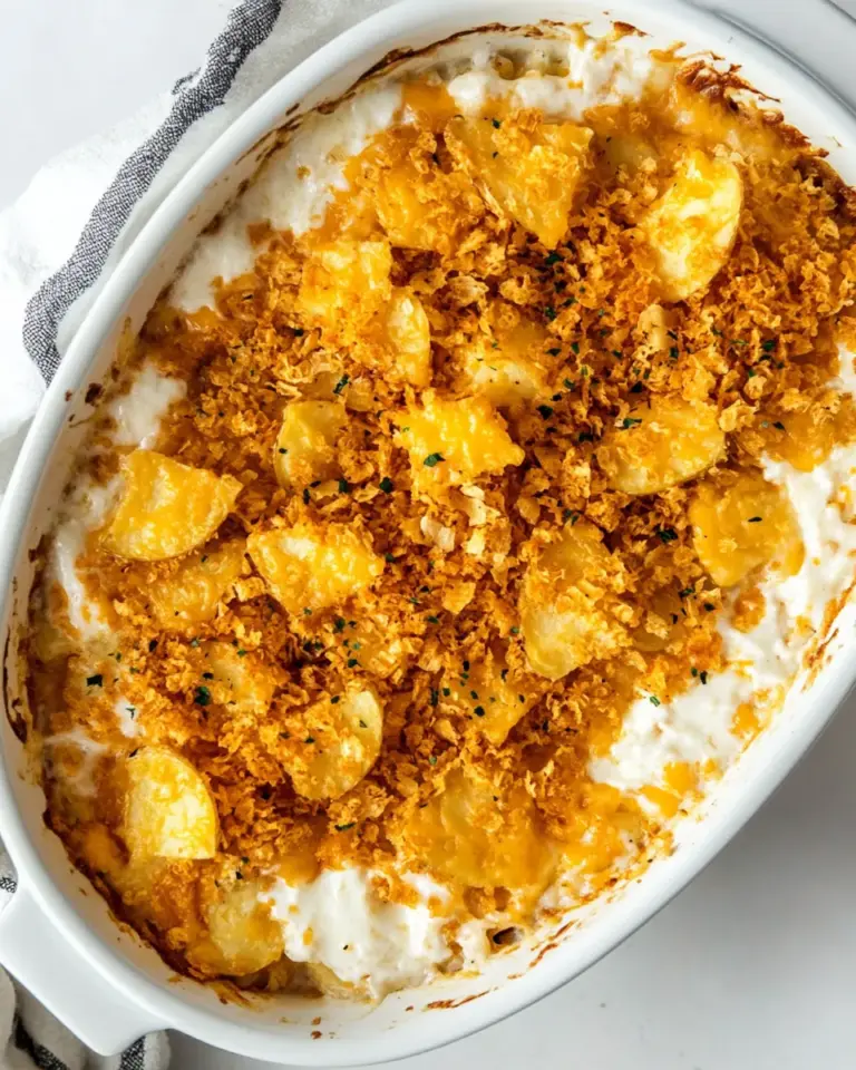 Homemade My Moms Cheesy Potatoes. recipe photo