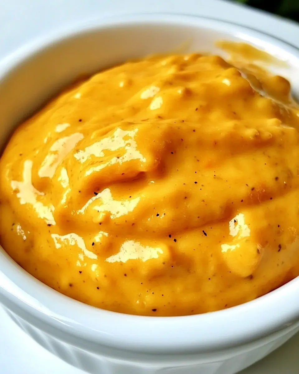 Easy Nacho Cheese Sauce for Game Day Snacks (youll never buy it again!) food shot