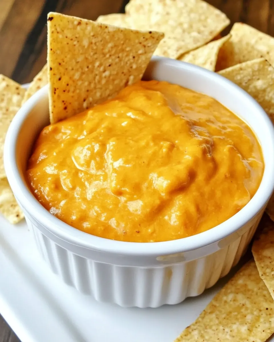 Delicious Nacho Cheese Sauce for Game Day Snacks (youll never buy it again!) dish photo
