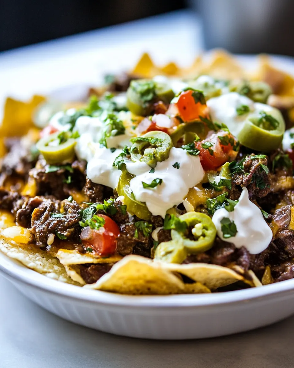 Easy Nacho Supreme dish photo