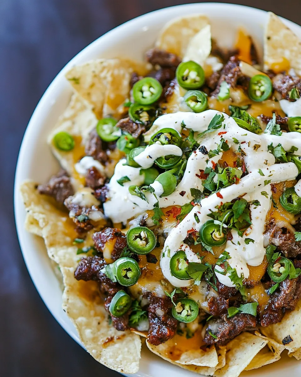 Tasty Nacho Supreme food shot