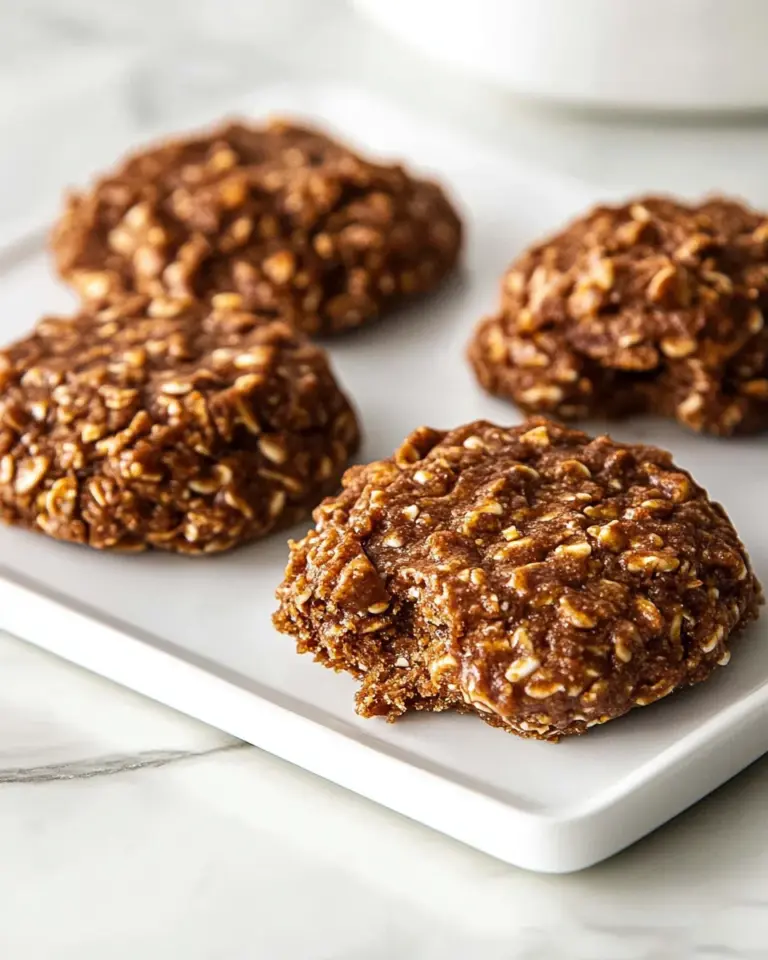 Homemade No-Bake Cookies recipe photo