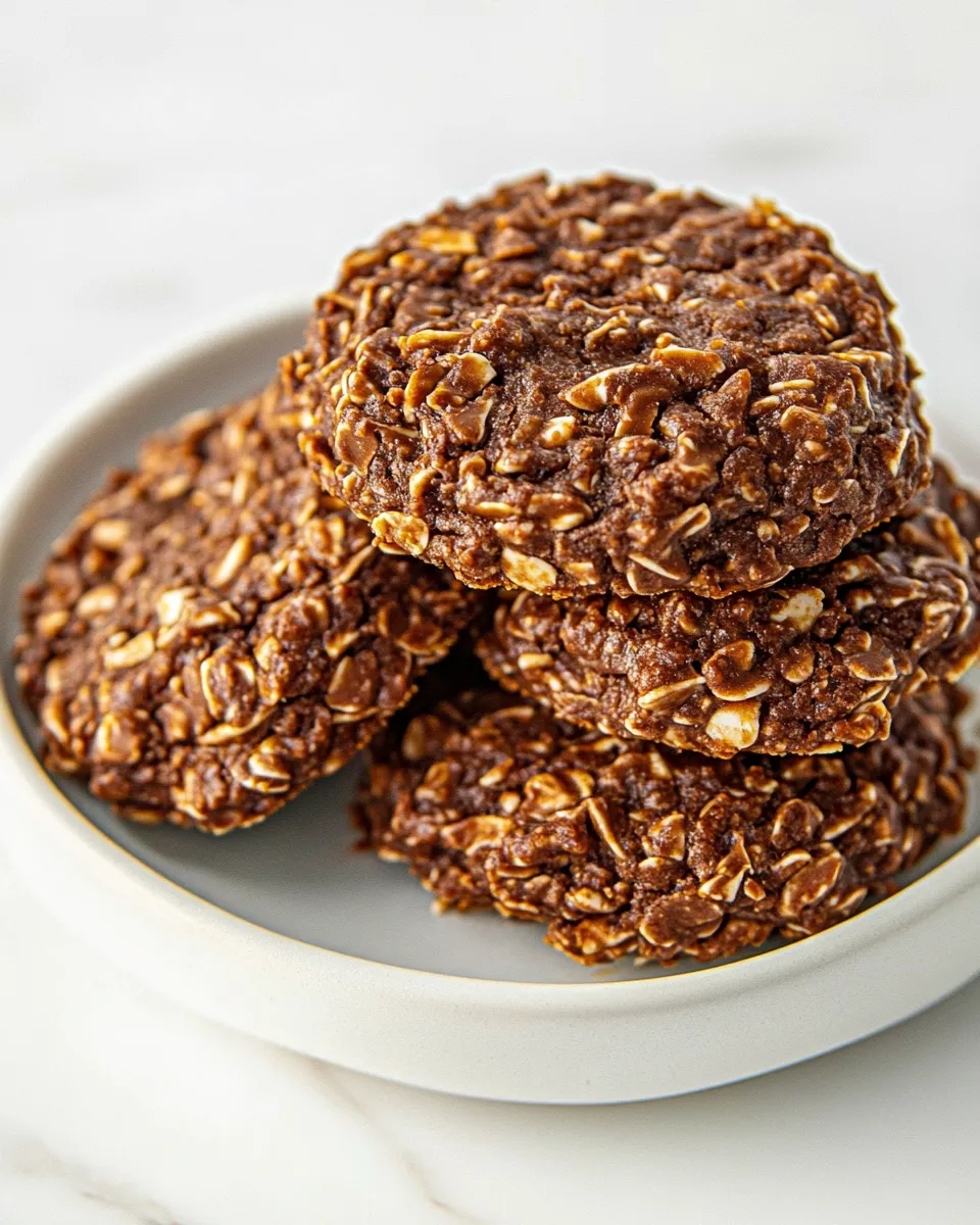 Classic No-Bake Cookies dish photo