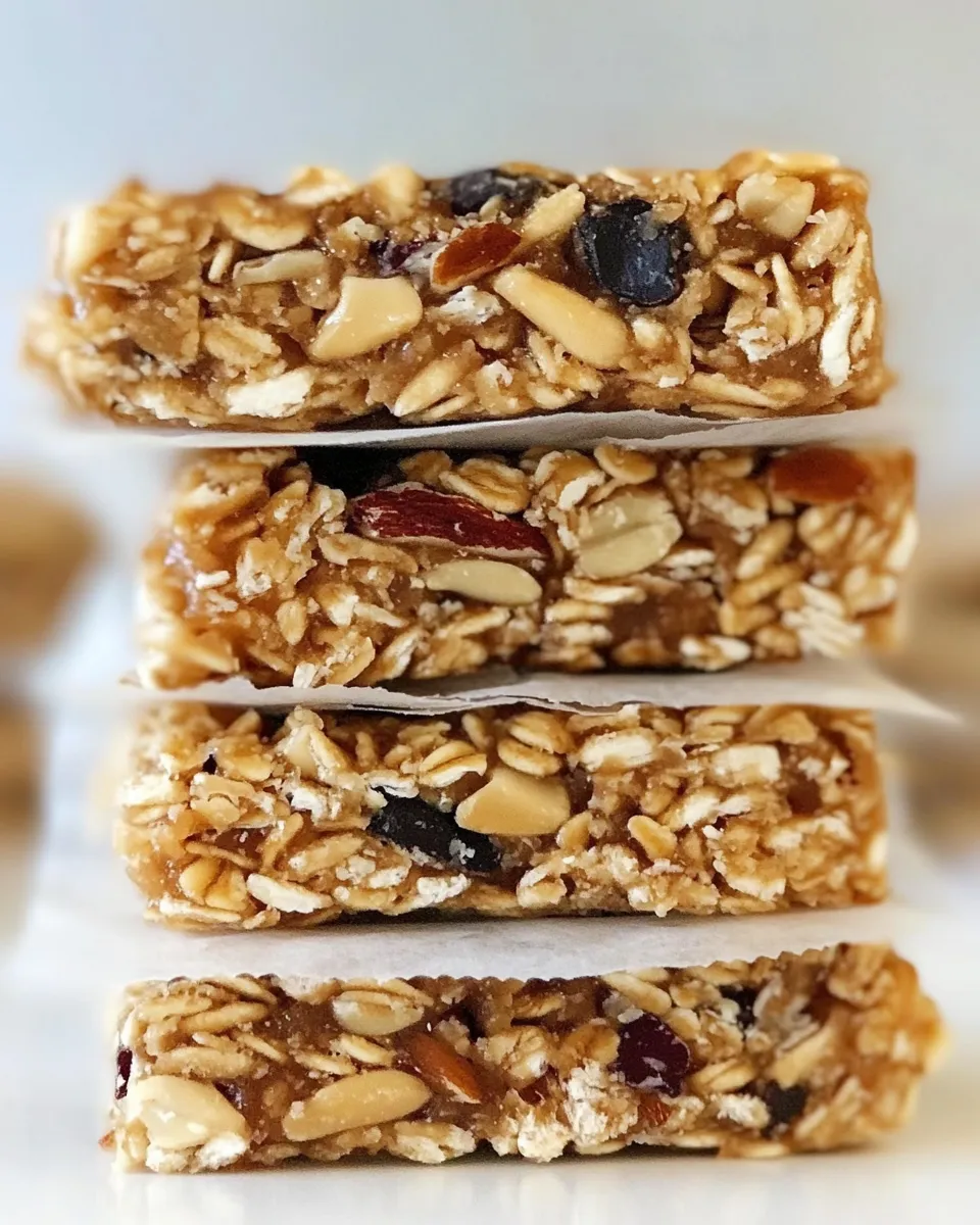 Delicious No-Bake Nut and Seed Bars food shot