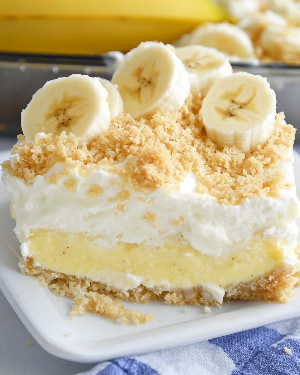 Classic No Bake Banana Pudding Dream Dessert recipe image